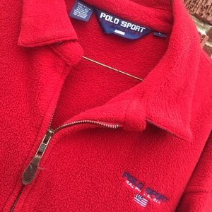 VTG polo sport fleece sweater